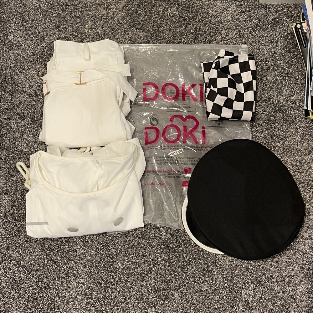 Kokichi Ouma Danganronpa V3 Cosplay Costume From Doki Doki: Size S - Picture 2 of 14